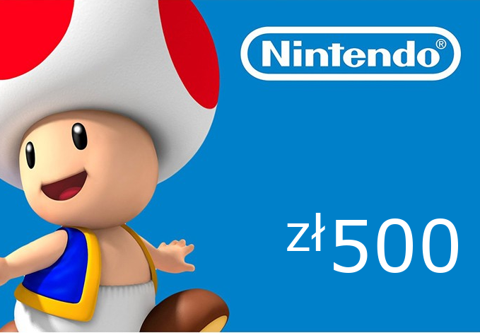 Nintendo EShop Prepaid Card 500 PLN PL Key