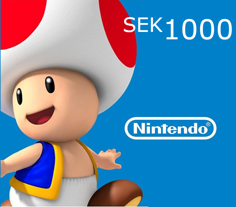 

Nintendo eShop Prepaid Card 1000 SEK SE Key