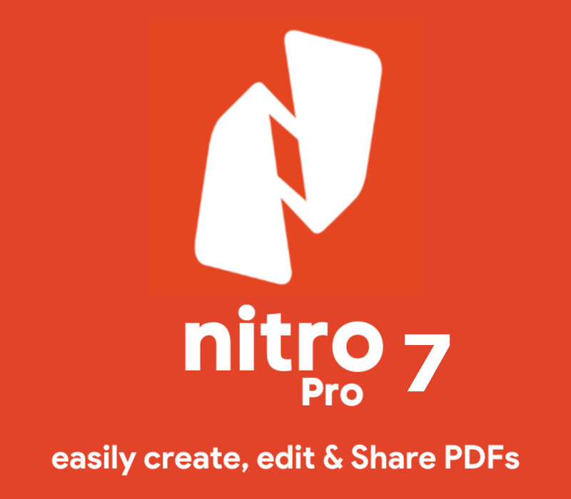 Nitro PDF Pro 7 CD Key (Lifetime / 5 PCs)