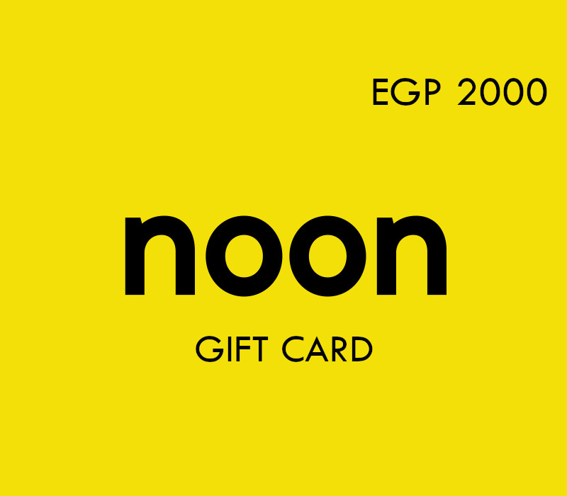 

noon E£2000 Gift Card EG