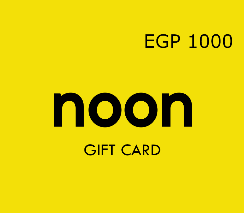 

noon E£1000 Gift Card EG