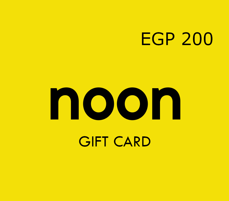 Noon E£200 Gift Card EG