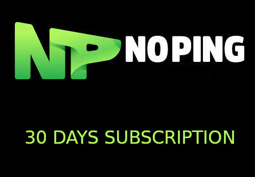 NoPing Advanced - 30 Days Subscription Key