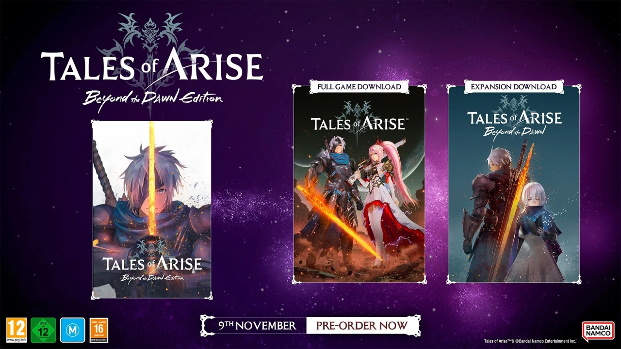 Tales Of Arise: Beyond The Dawn Edition EMEA Steam CD Key
