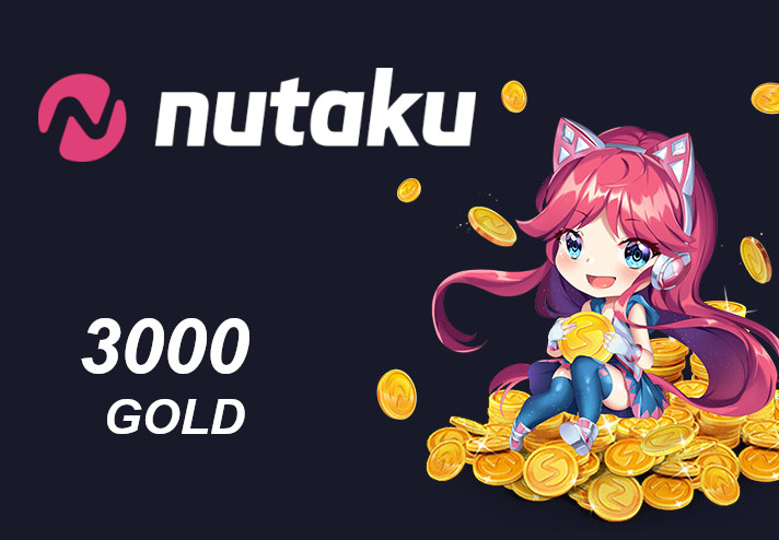 Nutaku.com 3000 Gold Gift Card screenshot 1