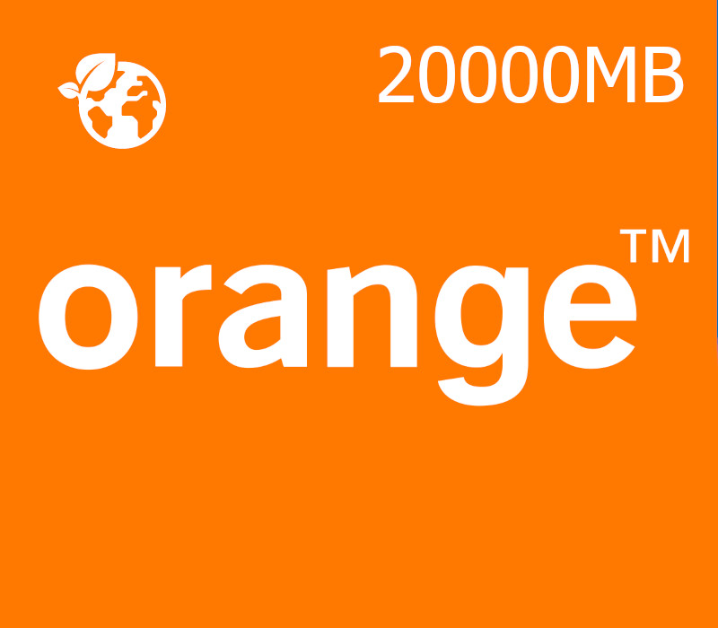 

Orange 20000MB Data Mobile Top-up SL