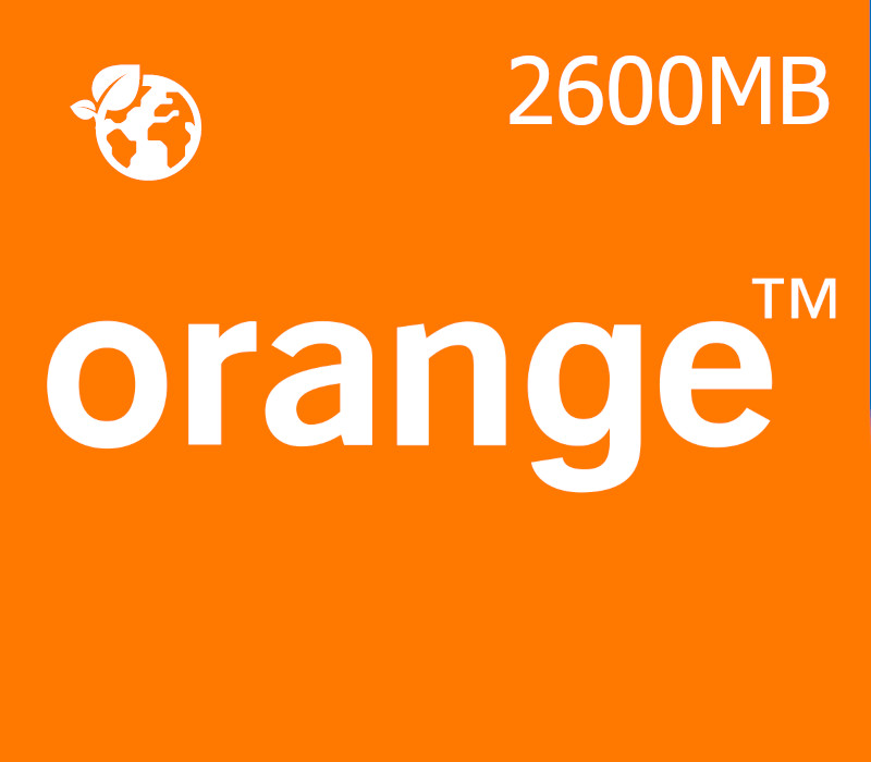 

Orange 2600MB Data Mobile Top-up SL