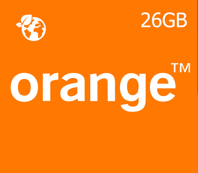 Orange 26GB Data Mobile Top-up SN