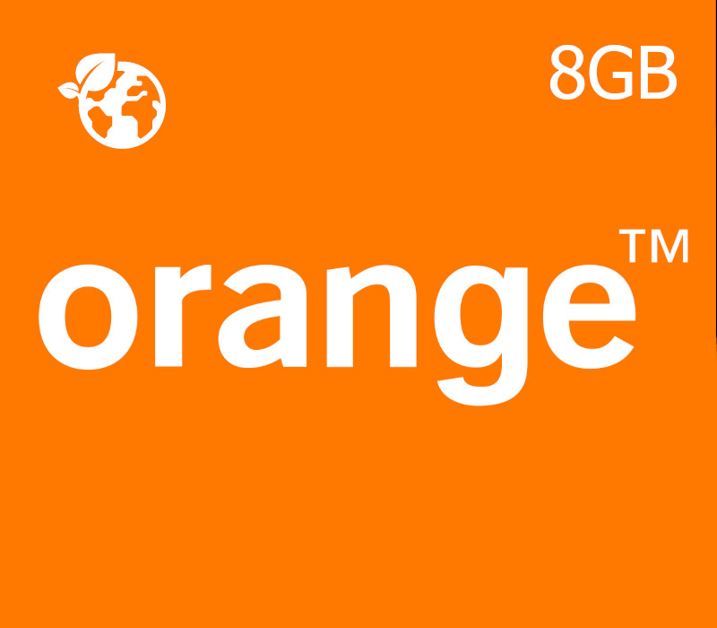 

Orange 8GB Data Mobile Top-up SN