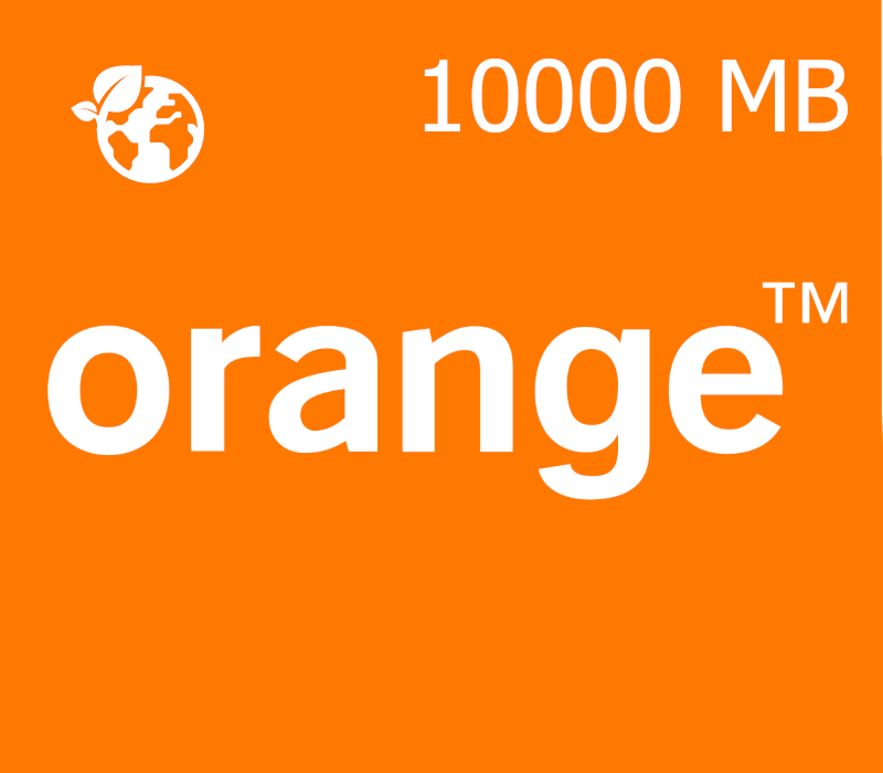 Orange 10000 MB Data Mobile Top-up GW