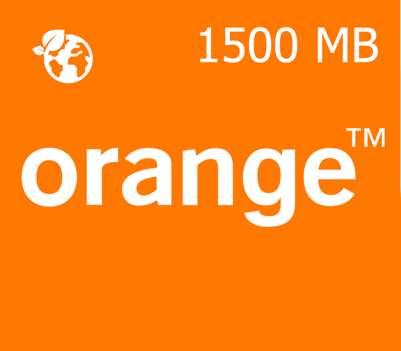 

Orange 1500 MB Data Mobile Top-up GW