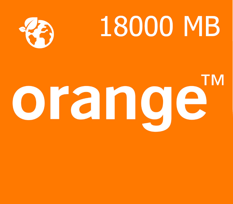 

Orange 18000 MB Data Mobile Top-up GN