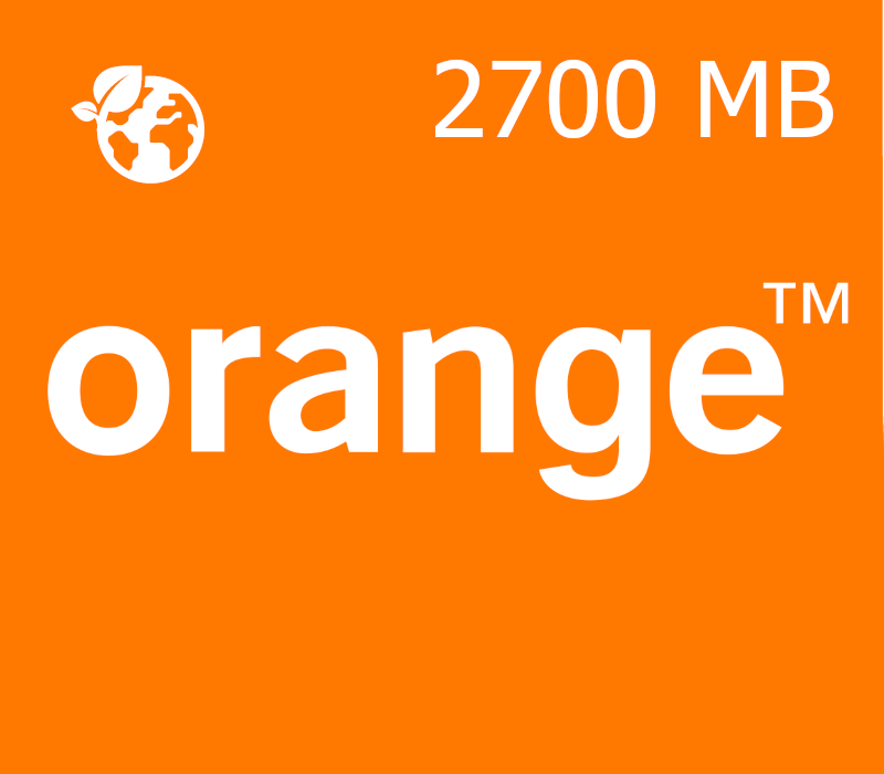 

Orange 2700 MB Data Mobile Top-up GN