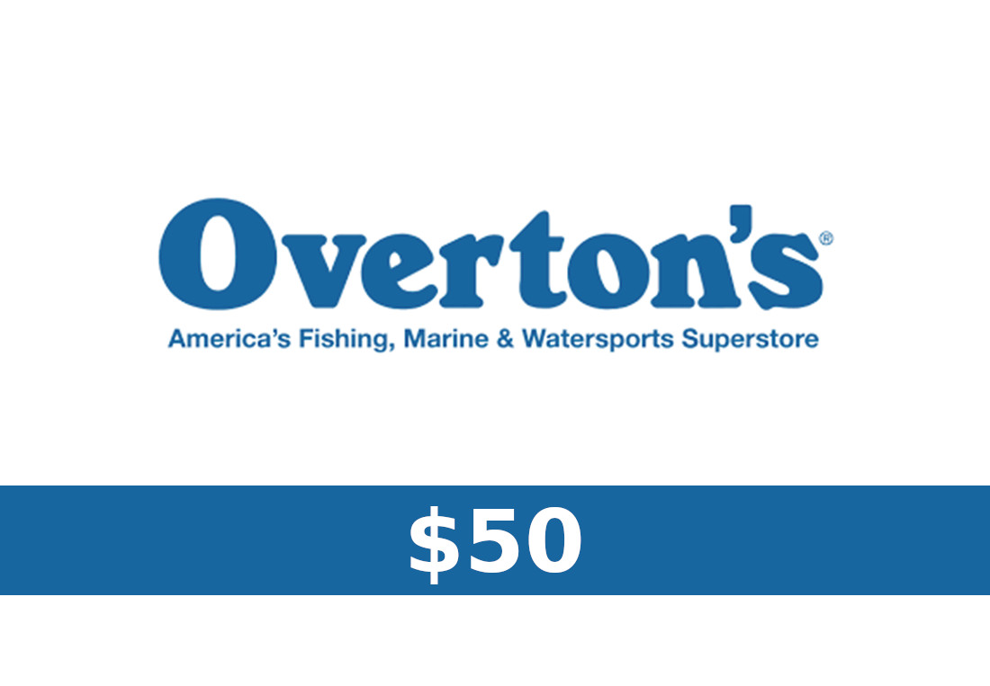 Overton's $50 Gift Card US