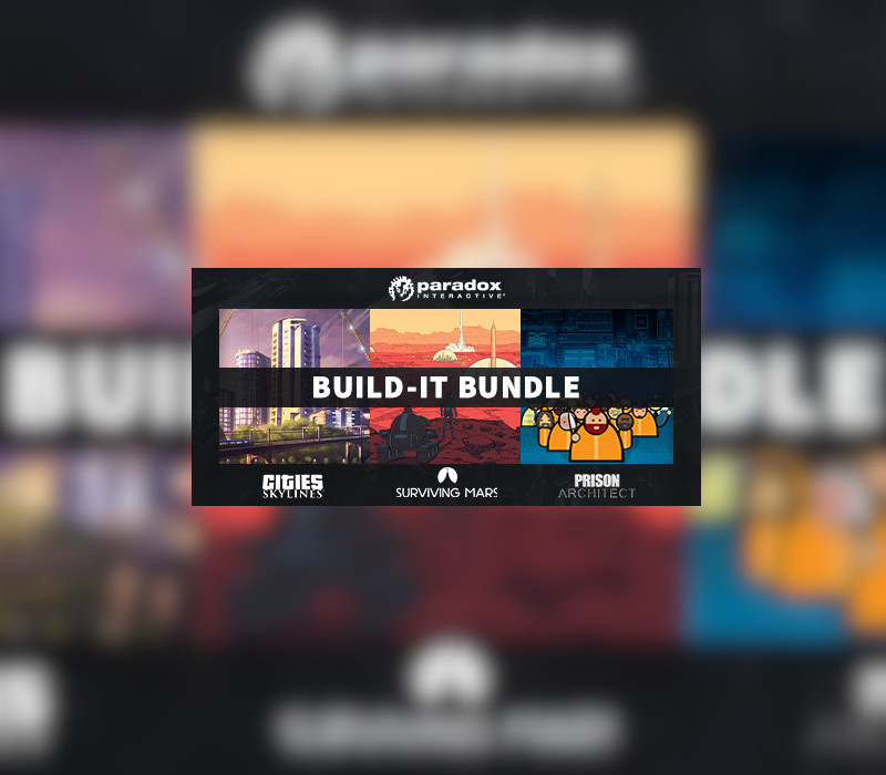 Paradox Build It Bundle Steam