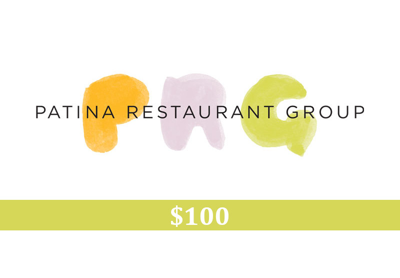 Patina Restaurant Group $100 Gift Card US