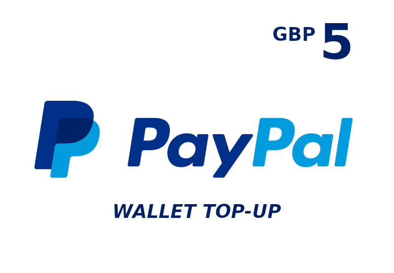 PayPal Wallet 5 GBP Top Up screenshot 1