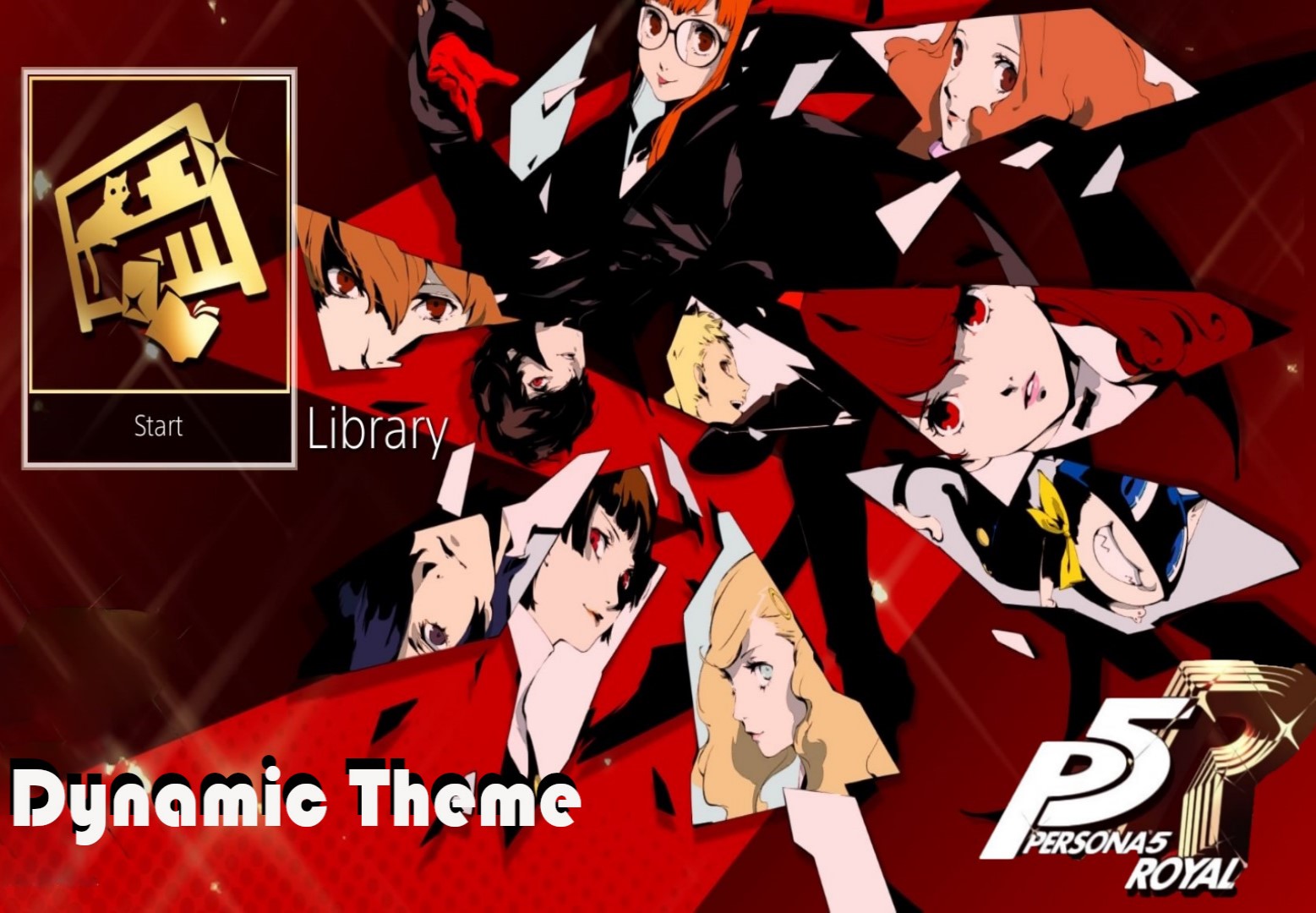 ﻿Persona 5 Royal - Phantom Thieves Dynamic Theme DLC EU PS4 CD Key