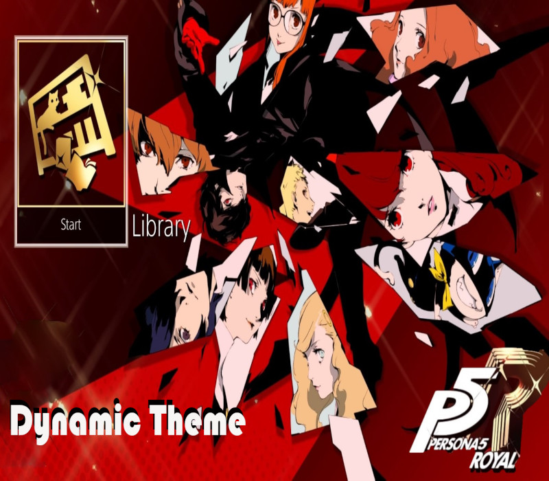 

﻿Persona 5 Royal - Phantom Thieves Dynamic Theme DLC EU PS4 CD Key