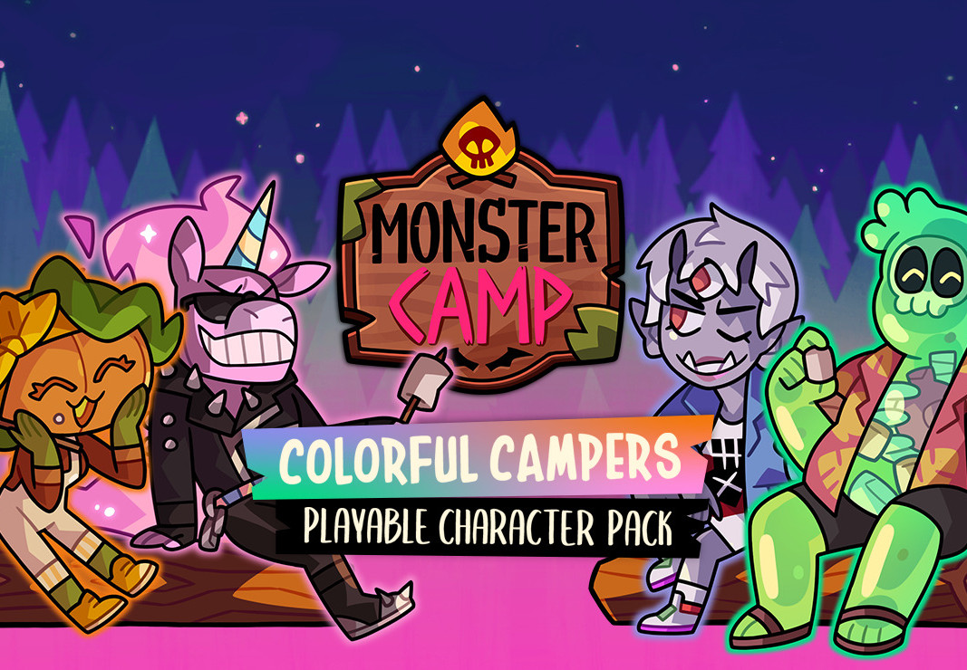 Monster Prom 2: Monster Camp - Colorful Campers DLC EU PC Steam CD Key screenshot 1