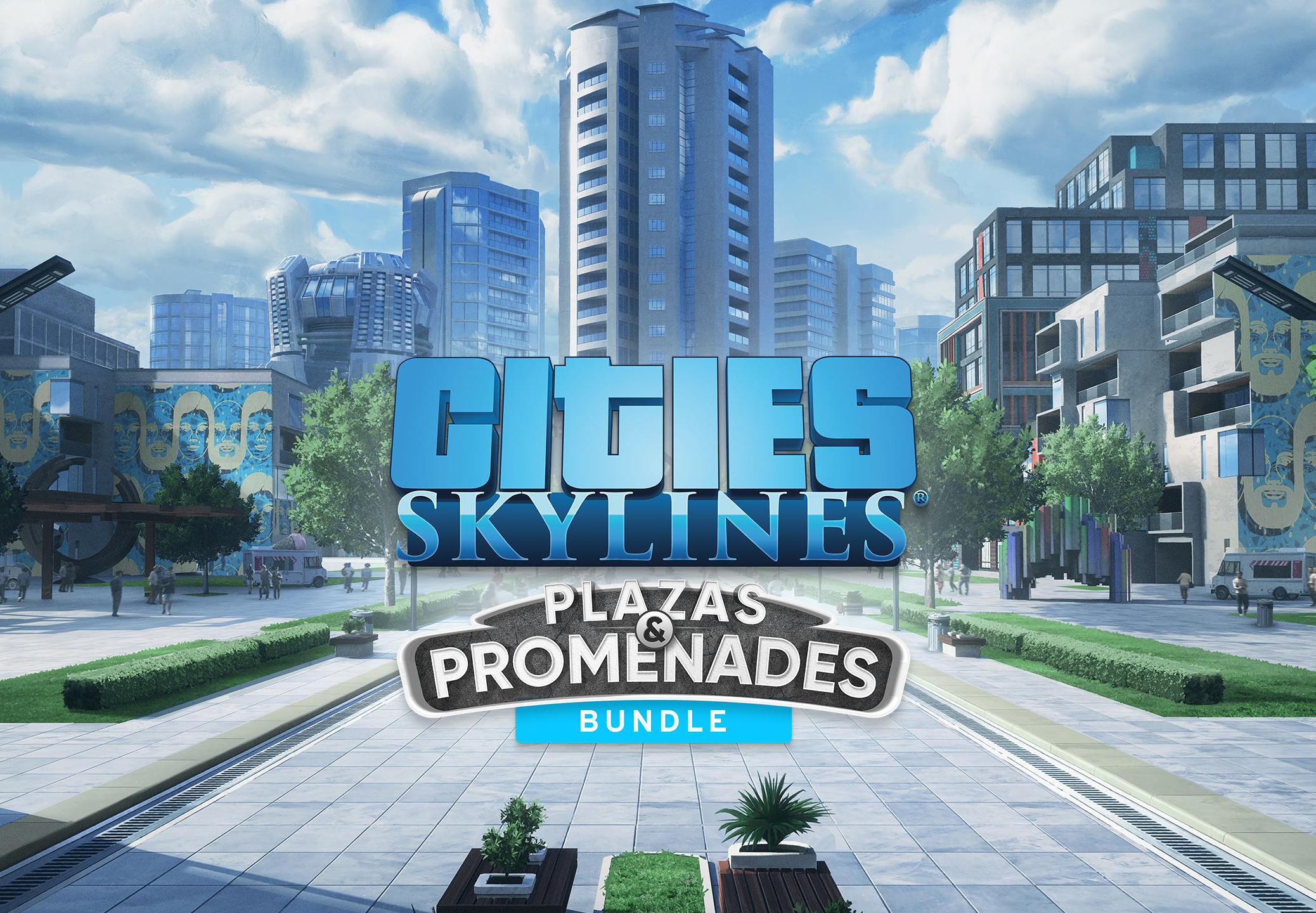 Cities: Skylines - Plazas & Promenades Bundle DLC AR XBOX One / Xbox Series X|S CD Key
