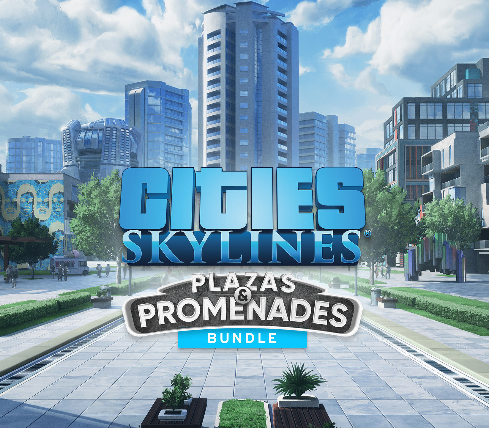 Cities: Skylines - Plazas & Promenades Bundle DLC AR XBOX One / Xbox Series X|S CD Key