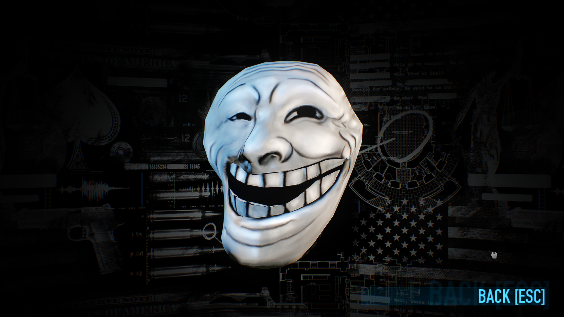 Payday 2 troll mask (115) фото