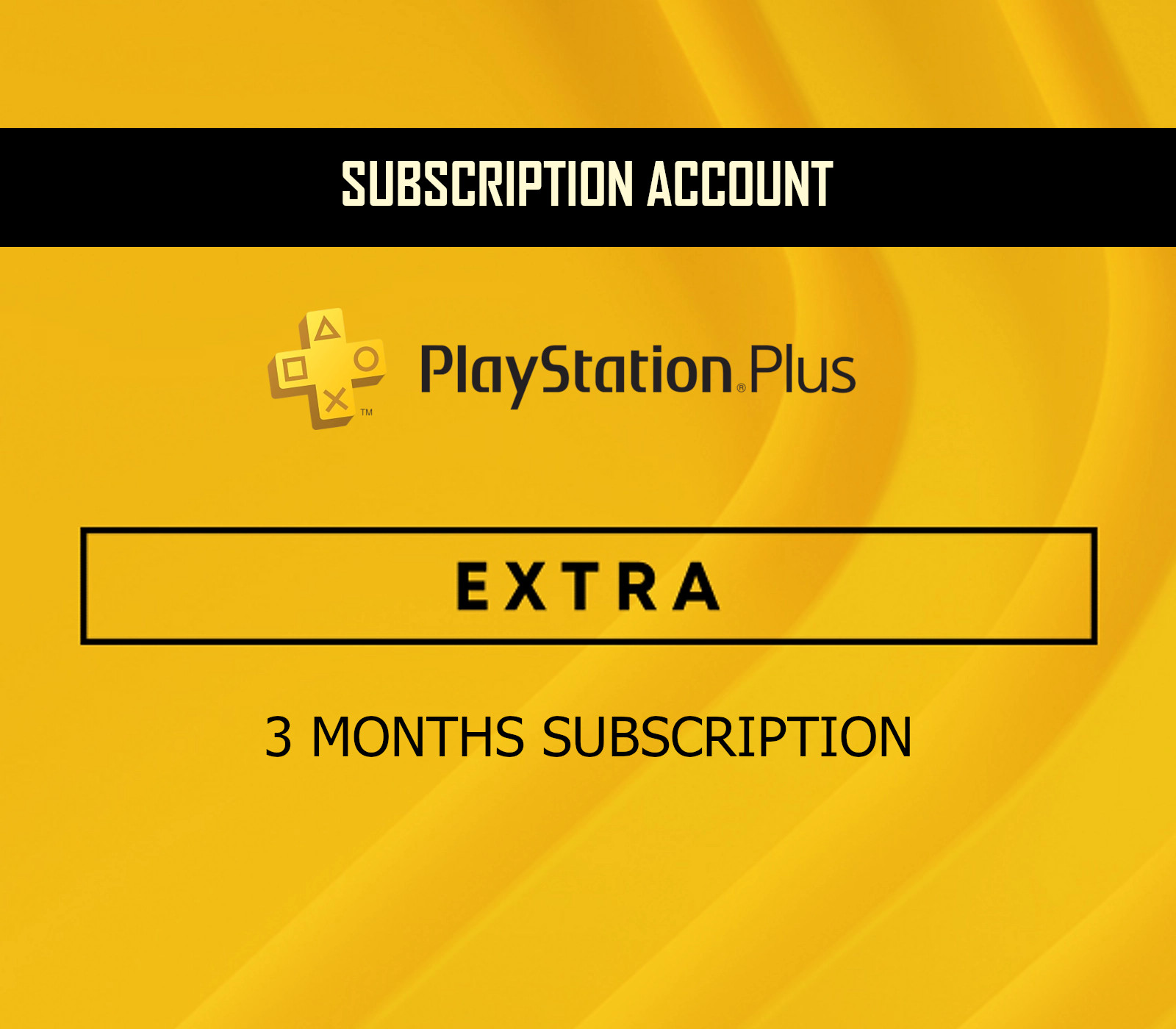 PlayStation Plus Extra 3 Months Subscription ACCOUNT