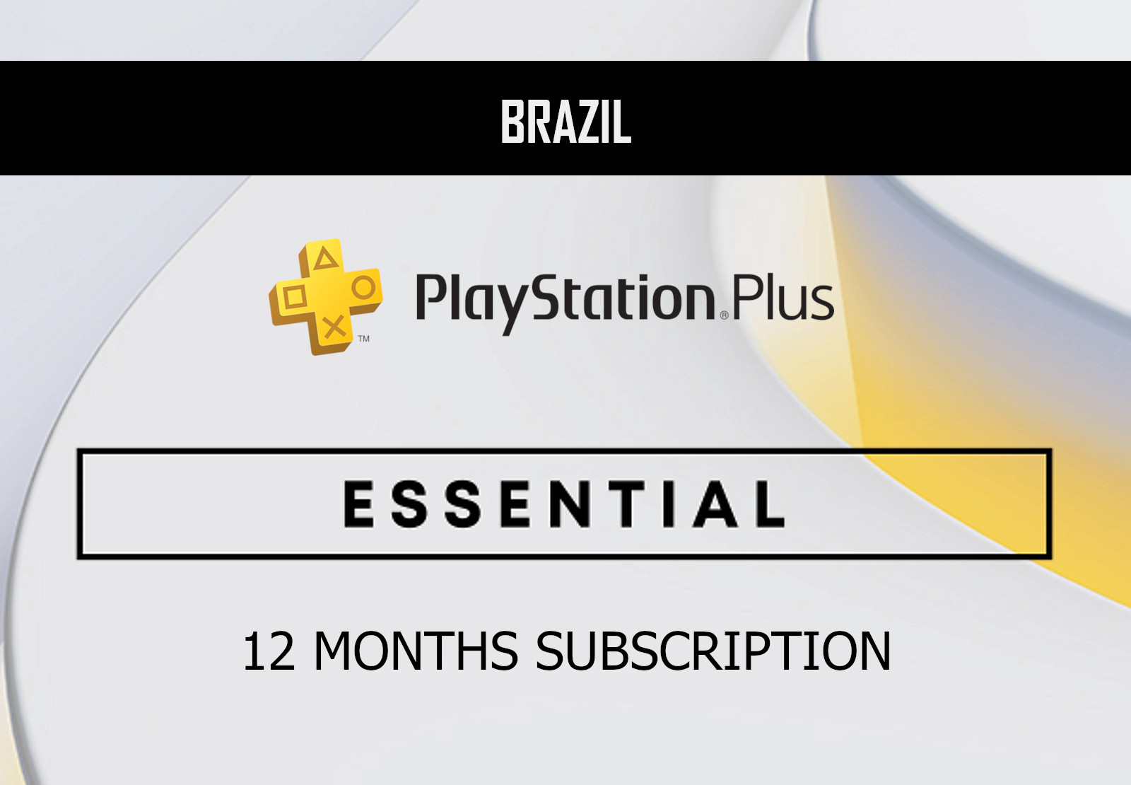 PlayStation Plus Essential 12 Months Subscription BR