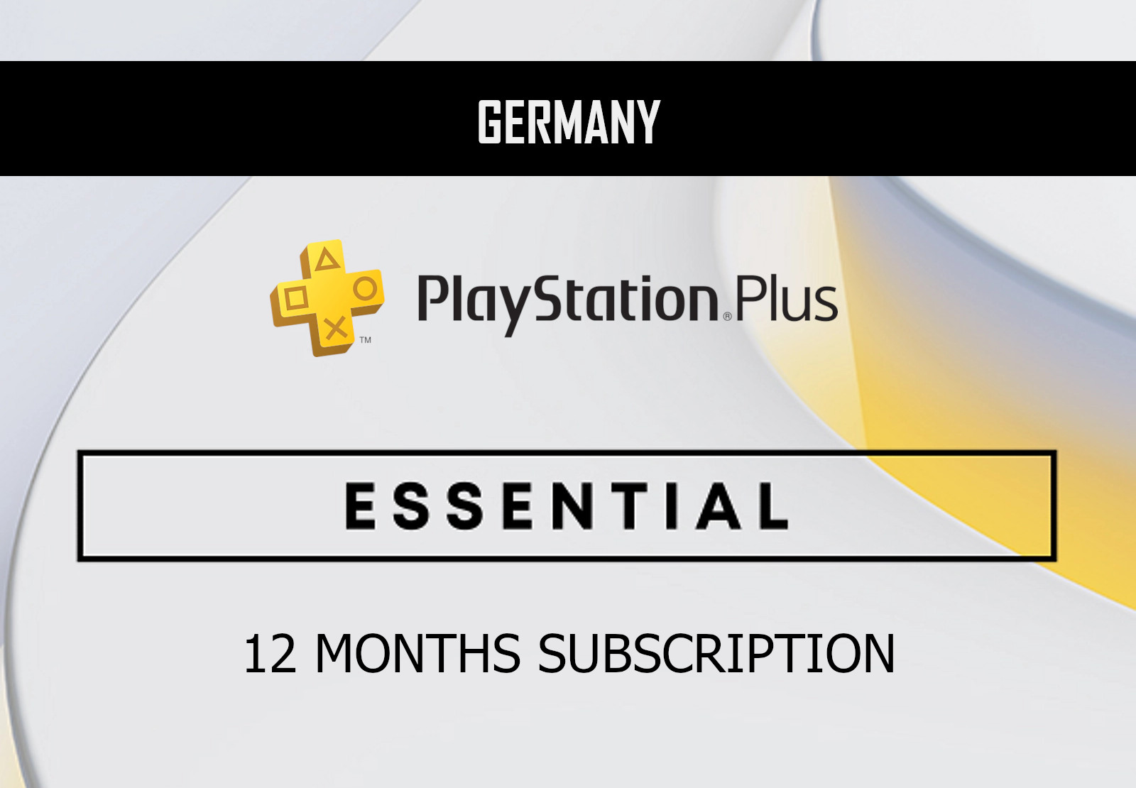 PlayStation Plus Essential 12 Months Subscription DE