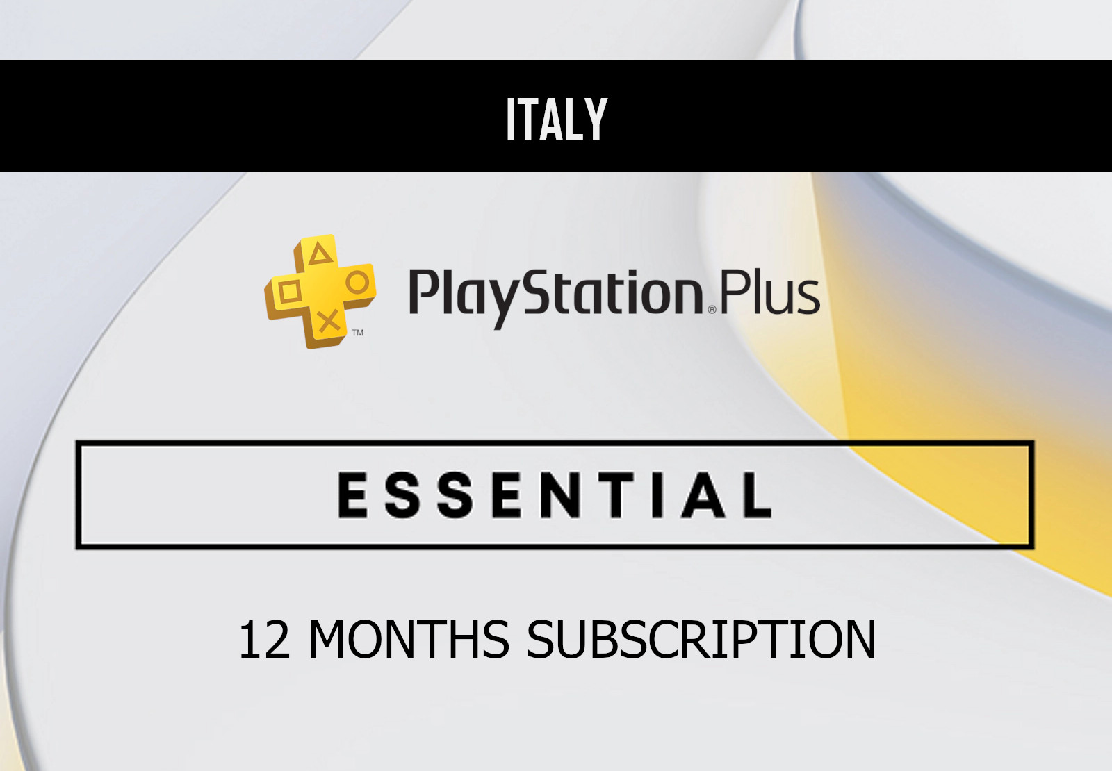 PlayStation Plus Essential 12 Months Subscription IT
