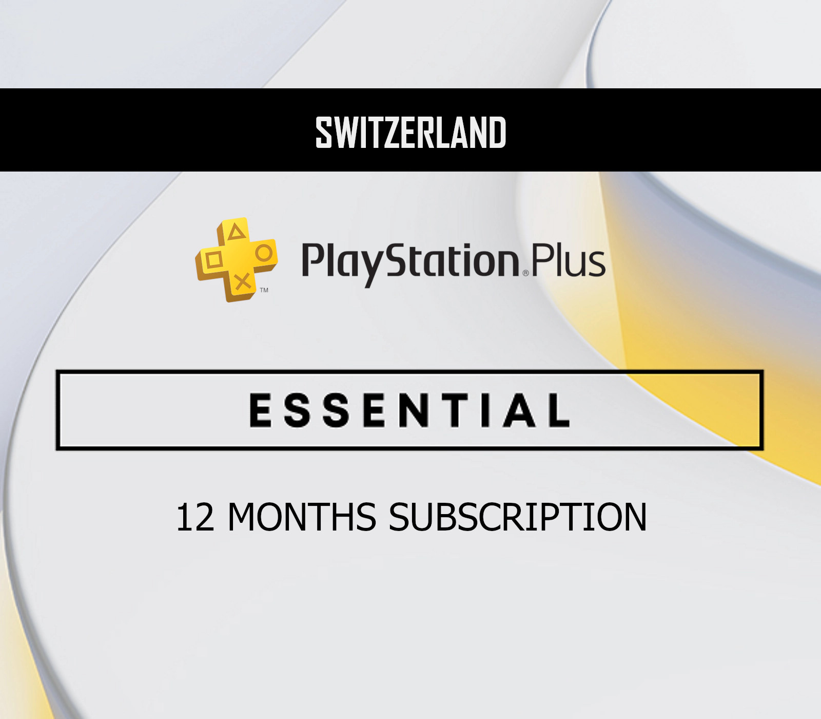 PlayStation Plus Essential 12 Months Subscription CH