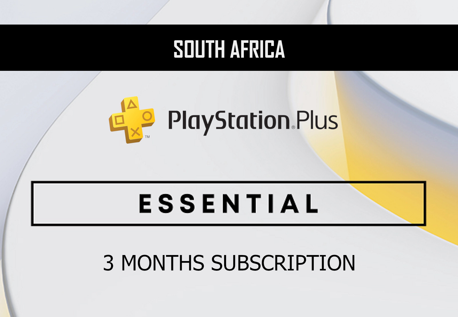 PlayStation Plus Essential 3 Months Subscription ZA
