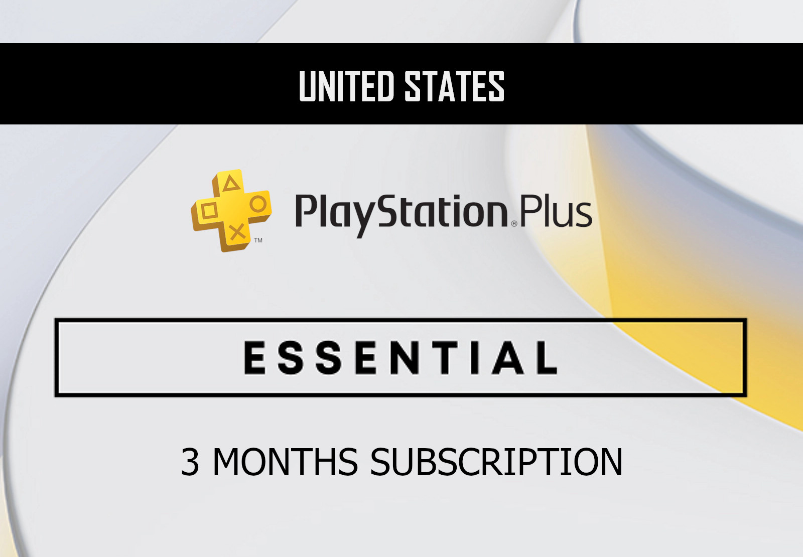 PlayStation Plus Essential 3 Months Subscription US