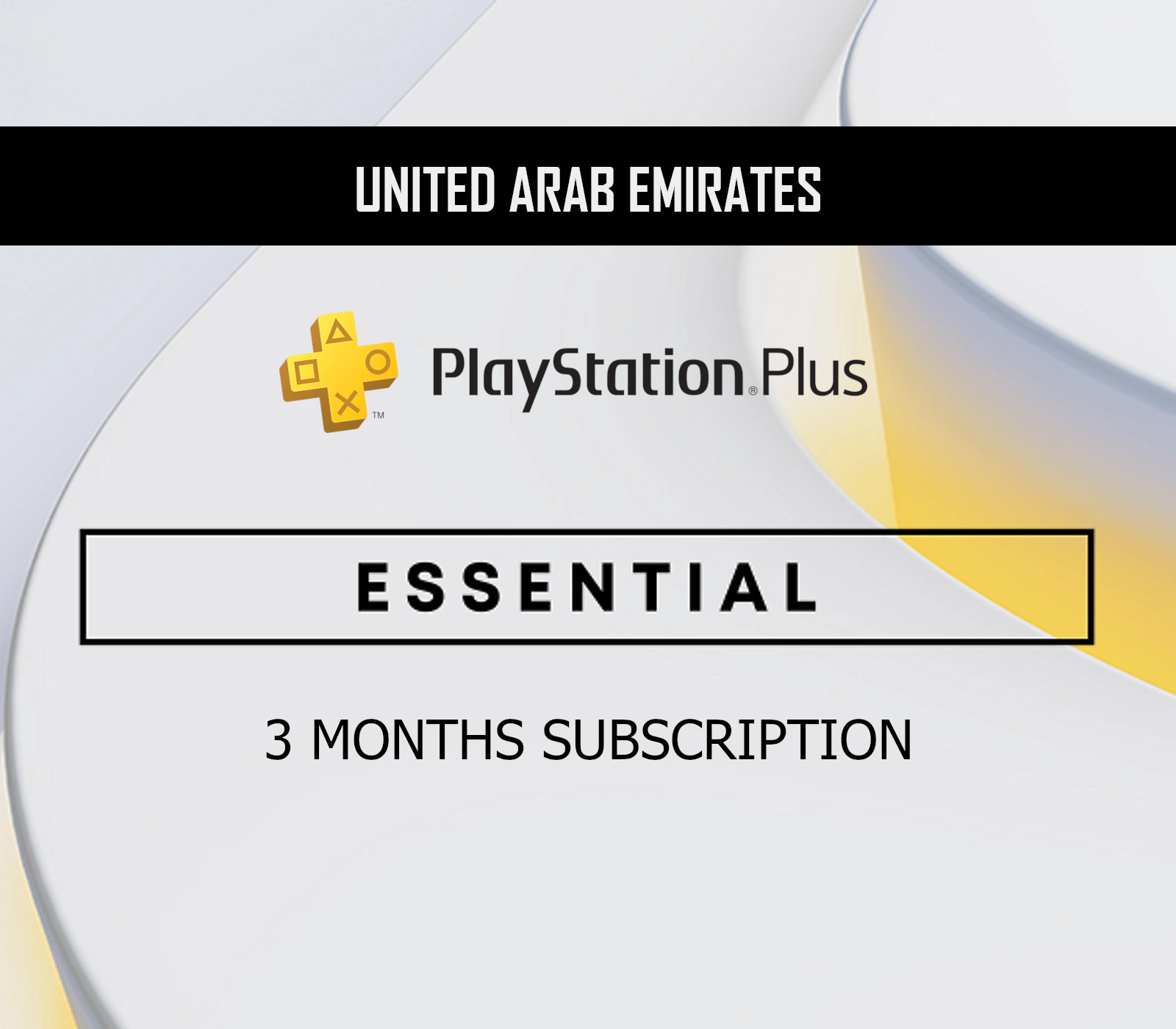 

PlayStation Plus Essential 3 Months Subscription AE