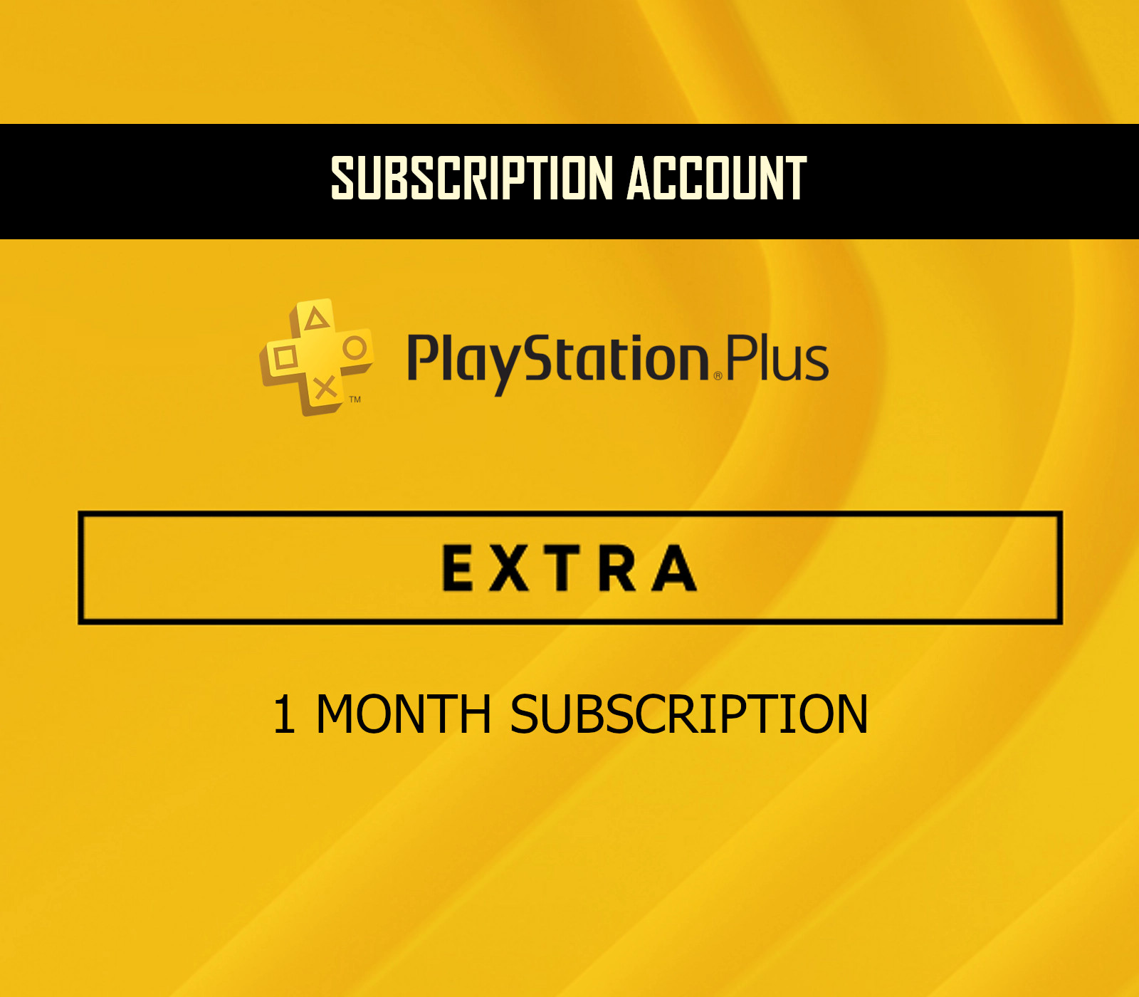 PlayStation Plus Extra 1 Month Subscription ACCOUNT
