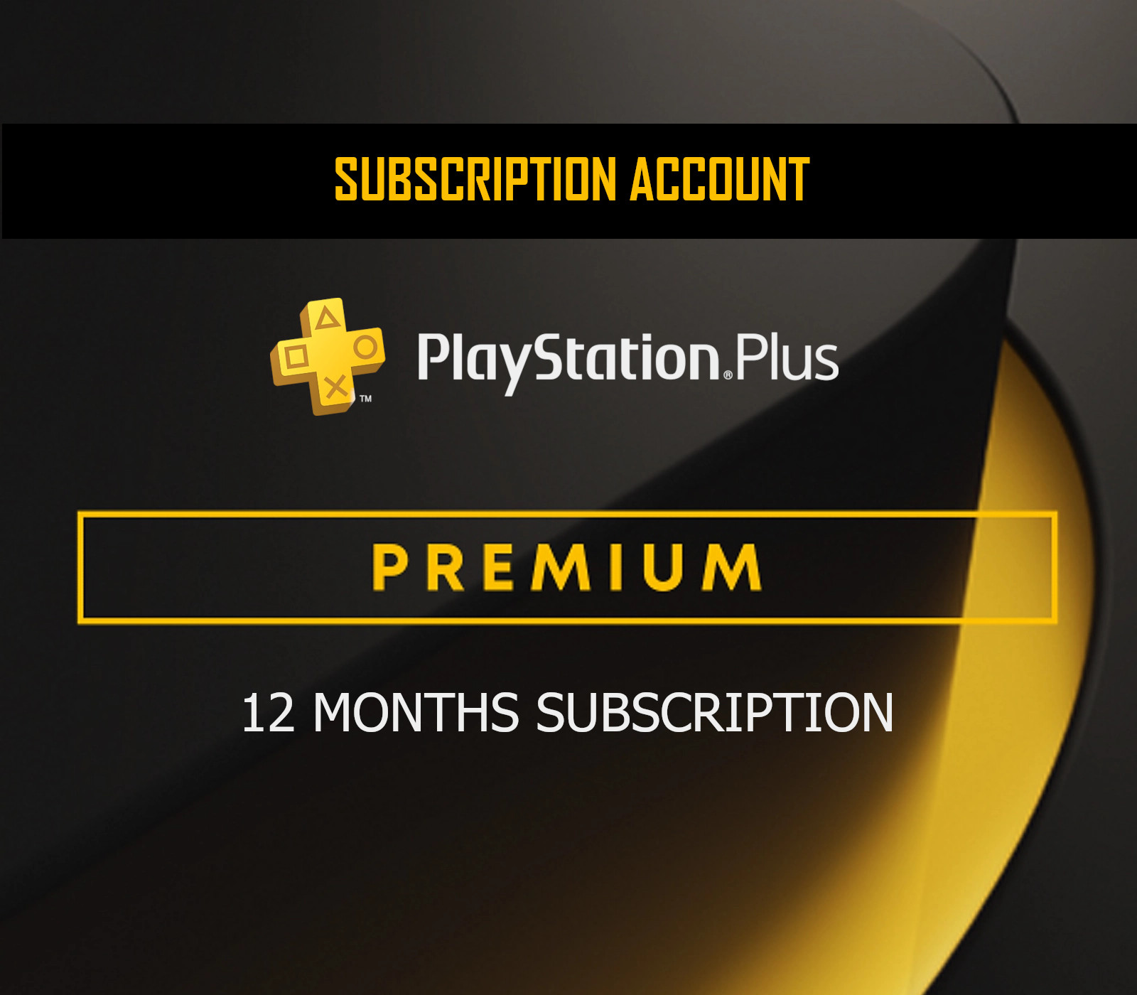 cover PlayStation Plus Premium 12 Months Subscription ACCOUNT