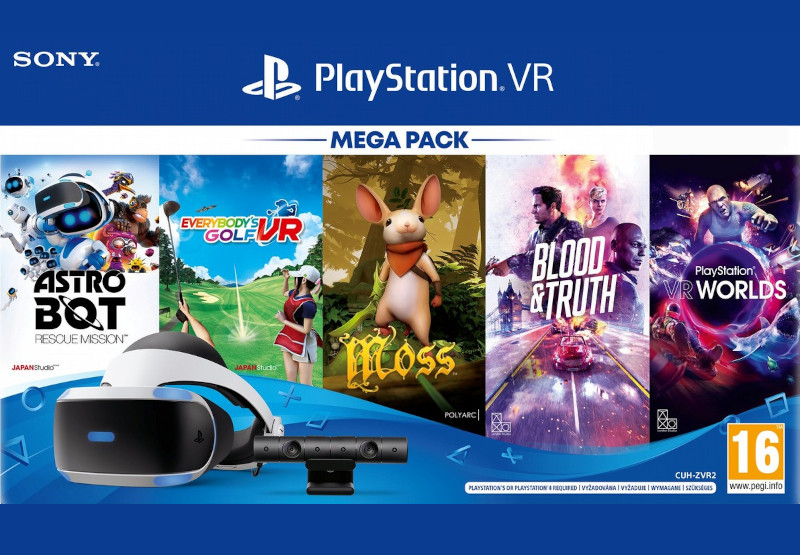 PlayStation VR Mega Pack 3 EU PS4 CD Key