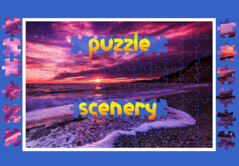 Puzzle Scenery PC Steam CD Key screenshot 1