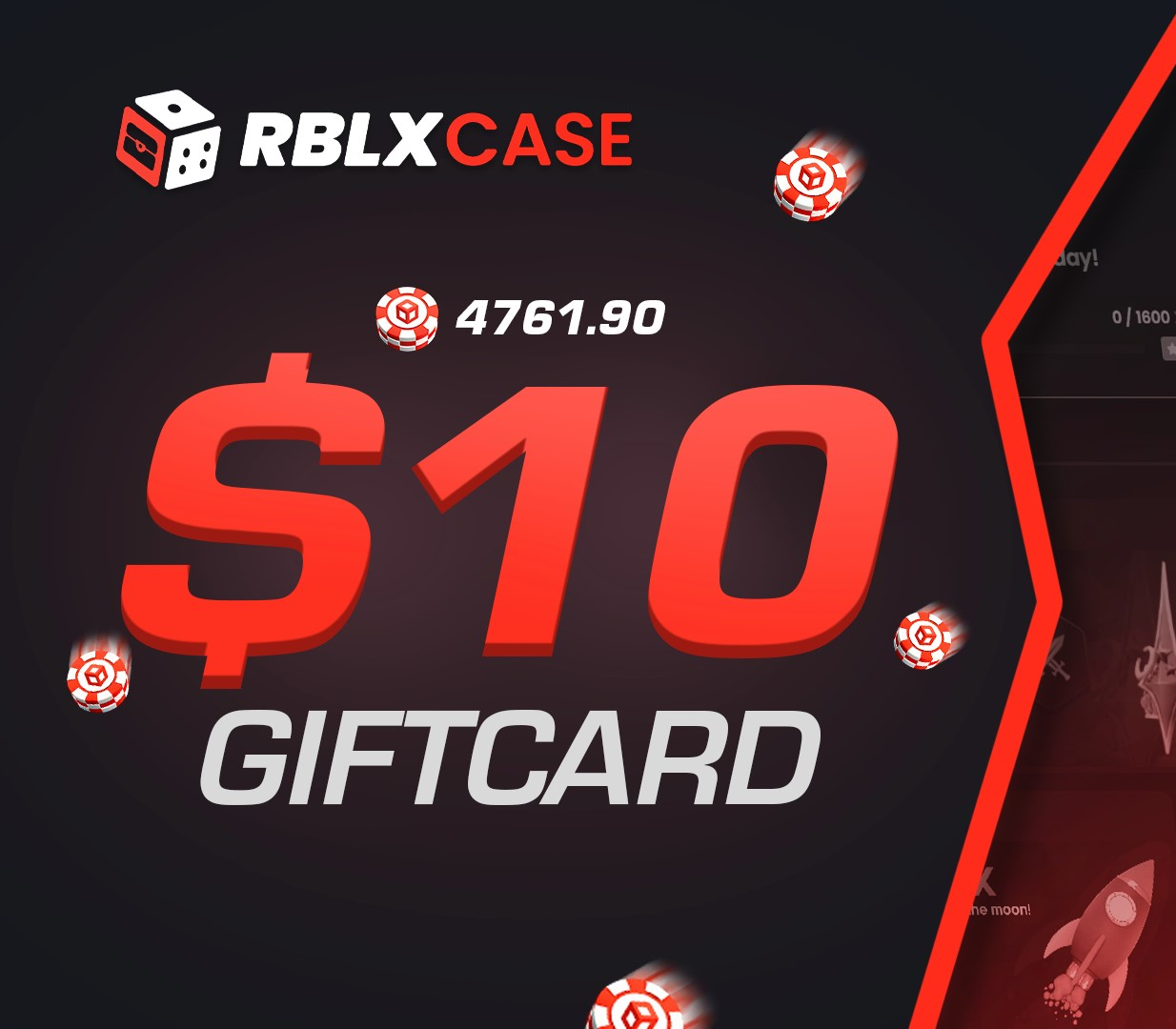 

RBLXCASE $10 Gift Card