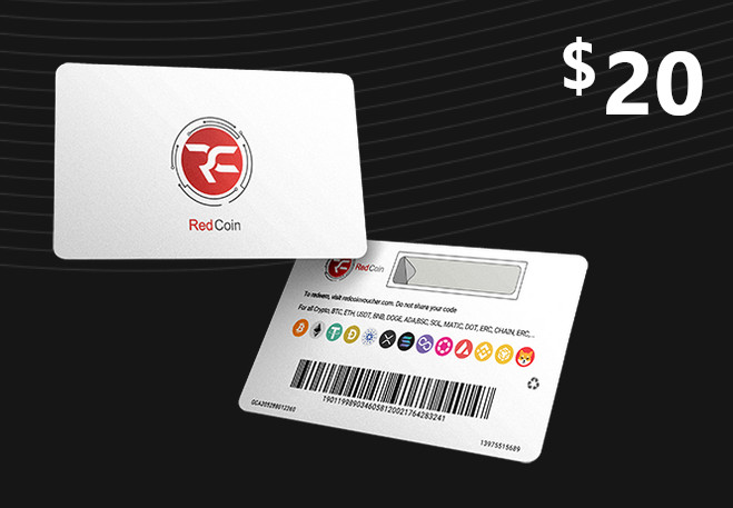 Red Coin Crypto Voucher $20 Gift Card