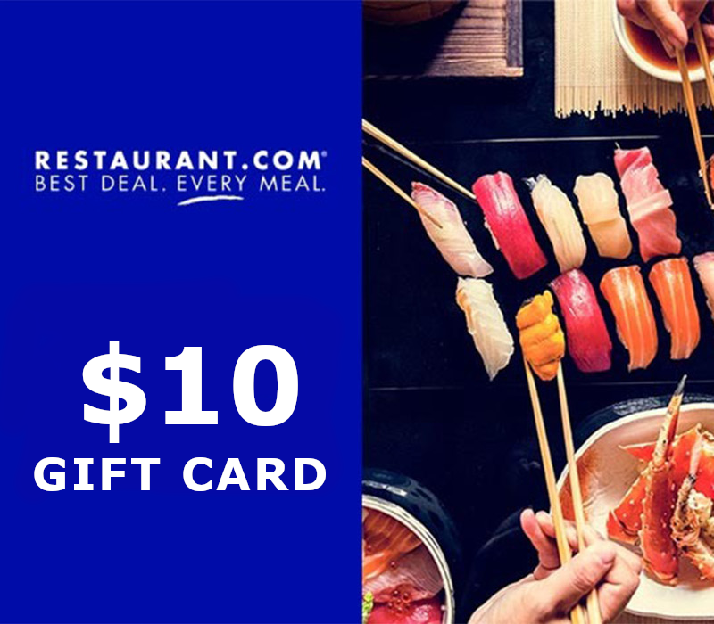 

Restaurant.com $10 eGift Card US