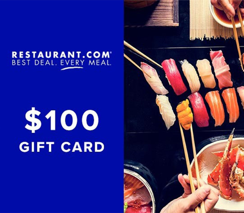 

Restaurant.com $100 eGift Card US