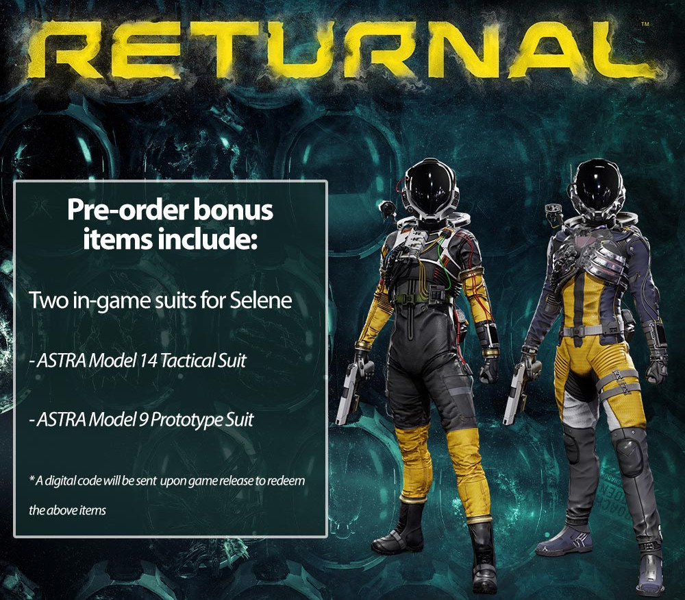 How to unlock the PlayStation Network bonus suits for Returnal PC