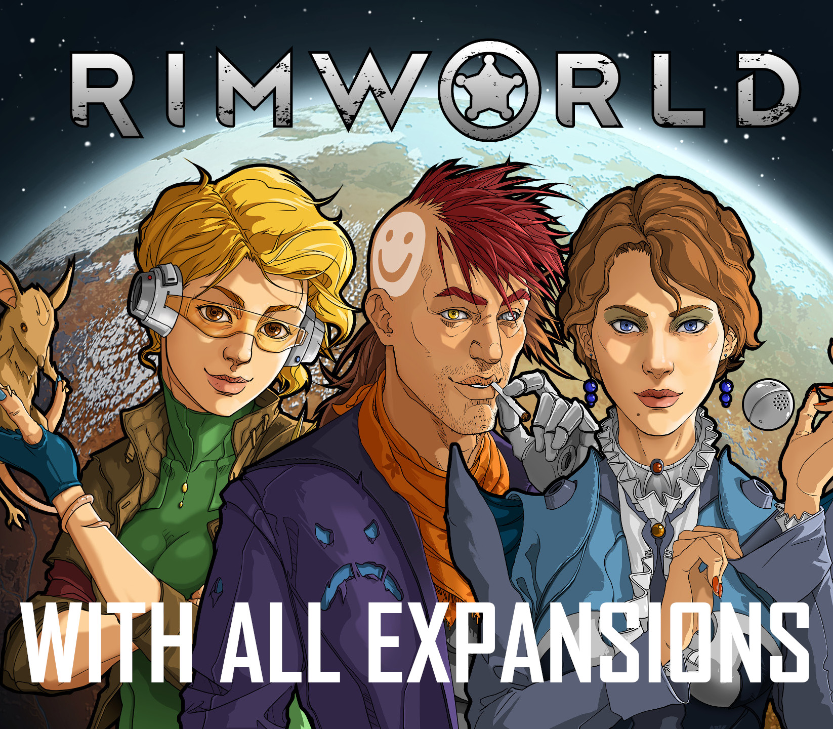 

RimWorld + 3DLCs Bundle PC Steam Account