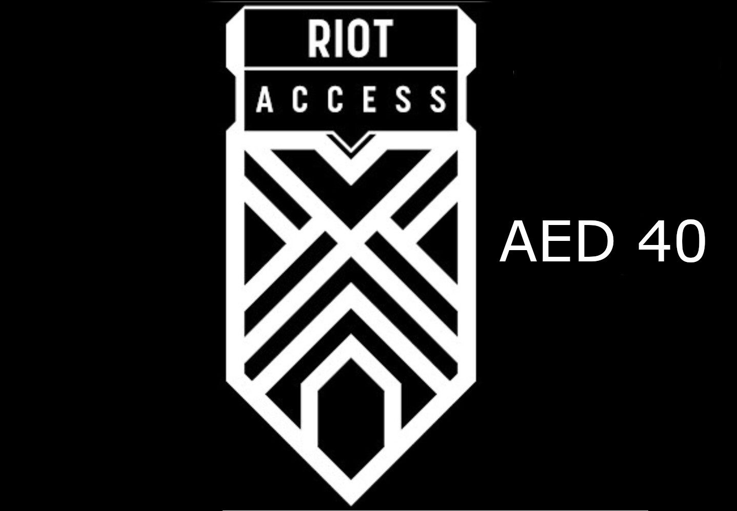 Riot Access 40 AED Code AE