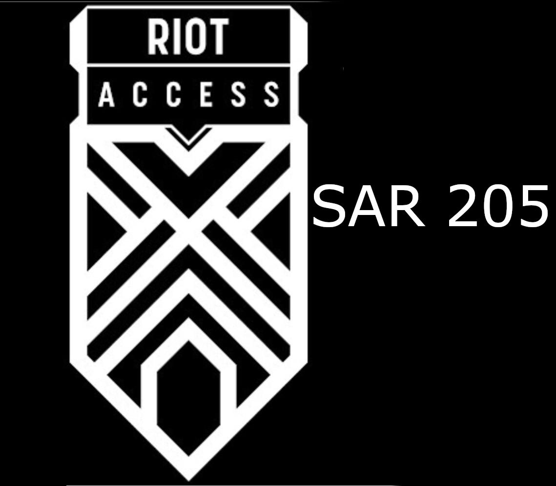 

Riot Access 205 SAR Code SA