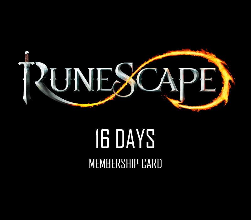 

RuneScape 16-Day Prepaid Time Game Card