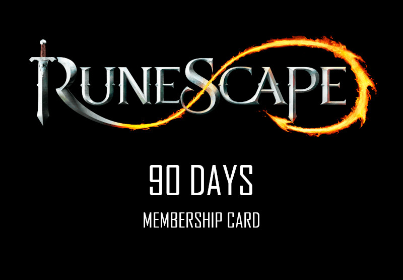 RuneScape 90-Day Prepaid Time Game Card