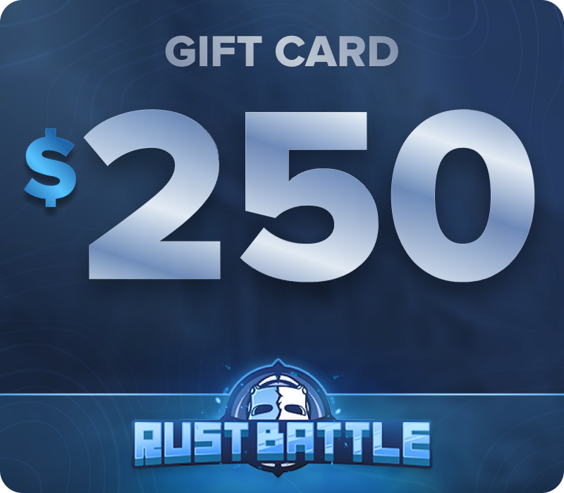 RustBattle $250 Gift Card